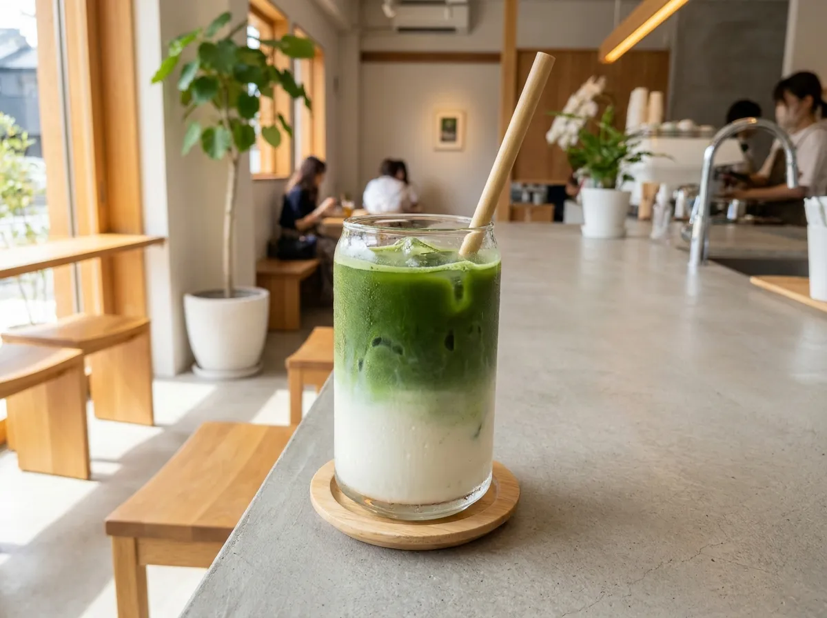 アイス抹茶ラテ