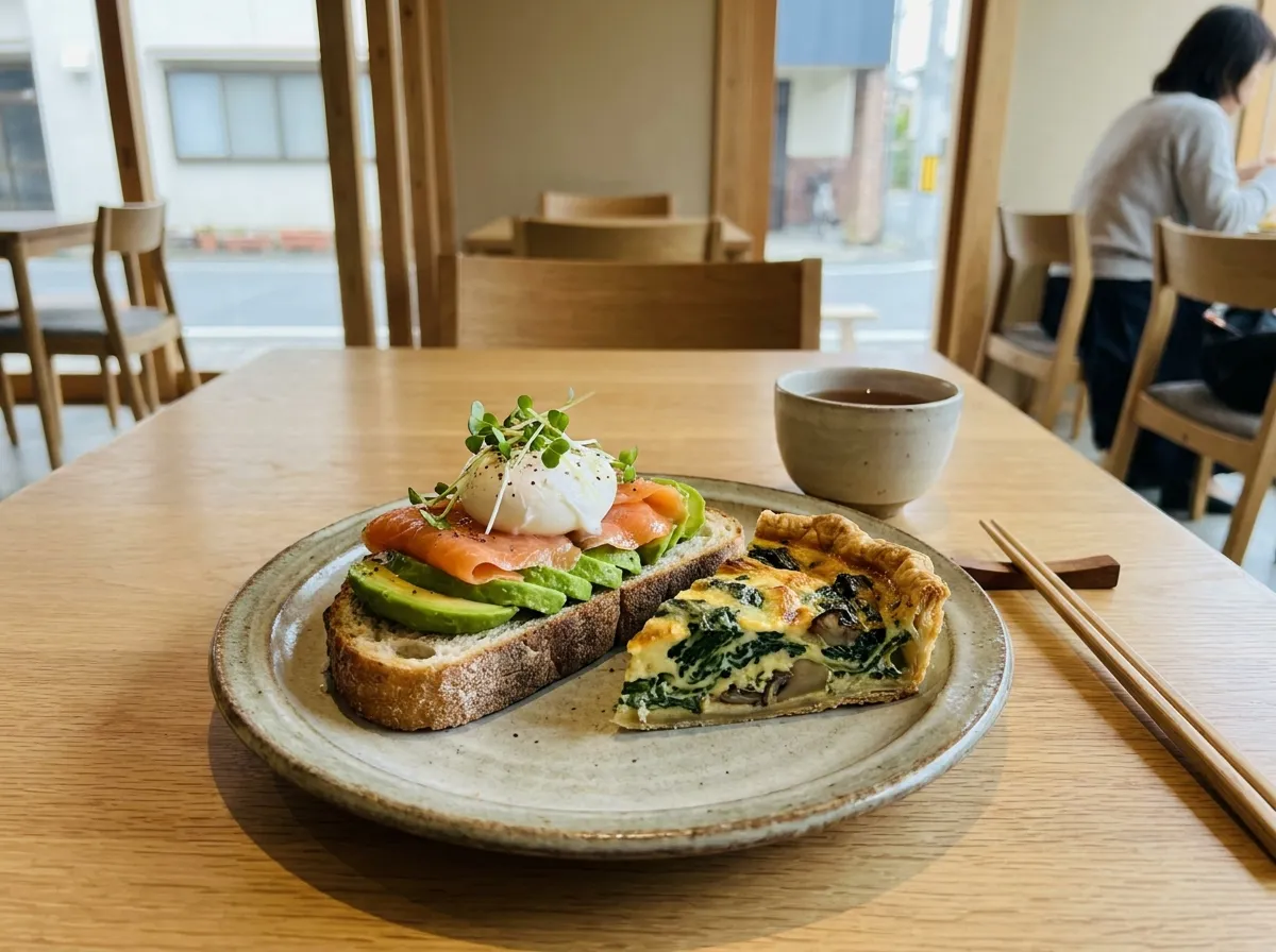 自家製キッシュプレート