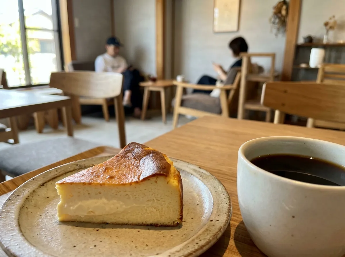 濃厚ベイクドチーズケーキ