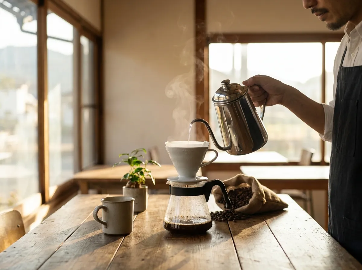 ハンドドリップコーヒー