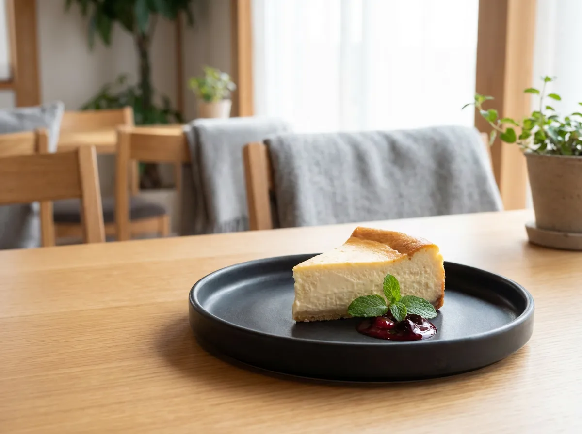 自家製チーズケーキ
